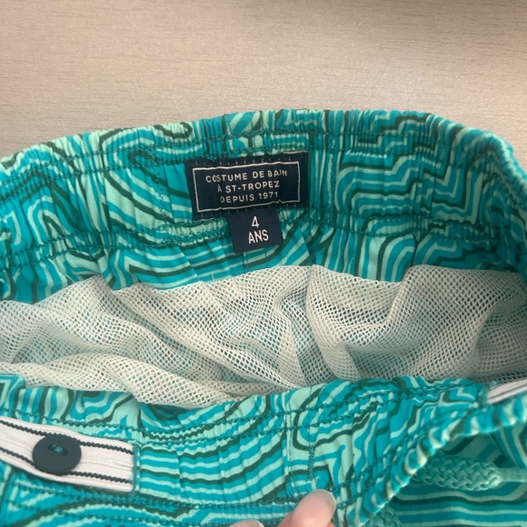 2 Pair Vilebrequin boys swim trunk bundle sz 4. - Picture 5 of 10